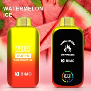 **BIMO Turbo 20000 Puffs Watermelon Ice** The **BIMO Turbo 20000 Puffs Watermelon Ice** is a premium adult disposable vape delivering smooth, icy watermelon-flavored hits. With up to 20,000 puffs, it offers a long-lasting, reliable vaping experience. Enjoy portable, hassle-free use with this convenient disposable e-cig. Order your backup disposable vape today. **Features** * Up to 20,000 puffs per device * Refreshing Watermelon Ice flavor with sweet and cooling notes * No charging or refilling required * Compact, portable design for on-the-go vaping * High-capacity e-liquid reservoir for uninterrupted sessions * Nicotine salts for smooth, satisfying hits * Draw-activated mechanism for easy use **Why You Will Like It** You get consistent icy watermelon flavor and smooth draws without refills or charging. Its pocket-friendly design makes it ideal for travel or daily use. Keep a reliable backup disposable vape ready at all times. **Flavours** * Watermelon Ice **How to Use** 1. Remove the device from packaging. 2. Inhale gently to activate the draw mechanism. 3. Enjoy smooth, refreshing watermelon-ice hits. 4. Dispose of responsibly once empty. **Who It Fits** Perfect for adult vapers 21+ who want a long-lasting disposable e-cig. Great for beginners, travelers, or anyone needing a convenient backup vape. **Shipping and Delivery** We ship nationwide with fast processing. Orders are packaged carefully to arrive in perfect condition. Delivery is prompt and reliable. **Age Verification & Purchase Compliance** In alignment with legal standards, our platform enforces a strict 21+ age requirement for all purchases. We may request age verification at any stage to ensure the purchaser meets the minimum age threshold, prioritizing compliance and safety. **Meta Description** Shop BIMO Turbo 20000 Puffs Watermelon Ice disposable vape. Long-lasting icy watermelon hits in a portable device. Get your backup vape now. **Image SEO Keywords and Alt Text Phrases** BIMO Turbo 20000 Puffs, BIMO Turbo vape, BIMO Watermelon Ice vape, adult disposable vape, long-lasting disposable e-cig, premium flavored vape, smooth tropical hits, backup disposable vape, portable disposable vape, nicotine salts disposable, high-capacity e-liquid, travel vape device, compact vape, fruity disposable e-cig, easy-to-use disposable vape, long-life disposable e-cig, watermelon flavor vape, icy vape hits, flavorful disposable vape, nicotine hit vape, disposable e-cigarette, watermelon ice flavor vape, convenient disposable vape, pocket vape, extended use vape, vape for adults 21+, all-day vape, high-puff vape, reliable disposable e-cig, flavor-rich vape, on-the-go vape, long-lasting hits, rechargeable-free vape, pre-filled disposable e-cig, smooth draw vape, satisfying disposable e-cig, hassle-free vape, e-cig for travel, disposable nicotine vape, sweet candy flavor vape, vape backup device, BIMO Turbo 20000, adult vape device, convenient e-cigarette, pocket-sized vape, Watermelon Ice disposable vape, portable flavored e-cig, disposable vape for beginners, travel-friendly disposable vape, pre-filled vape pen, tropical watermelon vape, nicotine salts e-cig, fruity e-cigarette, long-lasting menthol flavor, high-puff count vape, best adult disposable vape, travel disposable e-cig, flavorful watermelon vape, candy-flavored disposable vape, smooth nicotine vape, easy disposable e-cig, backup adult vape, long-lasting adult e-cig, premium watermelon vape, disposable vape with high puffs, travel-friendly adult vape, sweet e-cig disposable, convenient candy vape, BIMO disposable vape, adult-friendly disposable vape, e-cig with smooth hits, long-lasting tropical vape, Watermelon Ice flavor disposable e-cig, tropical fruity e-cig, high-performance disposable vape, adult candy vape, smooth sweet disposable, high-puff disposable vape, travel-ready e-cig, sweet fruity vape, adult travel vape, portable candy vape, backup long-lasting e-cig, candy-flavored vape pen, pre-filled sweet vape, portable tropical vape, disposable candy e-cig, adult-friendly vape, flavorful sweet e-cig, convenient travel disposable, smooth fruity hits, long-lasting nicotine vape, adult sweet vape, disposable candy vape, pre-filled watermelon vape, portable adult vape, high-puff candy vape, sweet tropical e-cig, adult disposable e-cig, Watermelon Ice flavor vape, premium candy disposable, travel-friendly sweet vape, smooth high-puff candy e-cig, candy-flavored adult backup vape, portable high-capacity candy vape, BIMO Watermelon Ice disposable, tropical sweet adult vape, pre-filled candy vape, backup adult candy vape, travel sweet disposable, high-performance watermelon e-cig, long-lasting candy disposable, sweet candy hits, adult travel candy e-cig, smooth tropical candy disposable, portable backup candy vape, high-puff tropical candy vape, adult pre-filled tropical vape, fruity disposable candy e-cig, long-lasting sweet candy vape, premium adult candy disposable, smooth tropical hits, BIMO Watermelon Ice e-cig, high-capacity candy vape, adult-friendly sweet candy vape, portable candy disposable, candy-flavored adult e-cig, pre-filled tropical candy disposable, travel-friendly sweet candy vape, long-lasting candy hits, candy backup disposable, adult candy e-cig, portable tropical candy disposable, high-puff sweet candy e-cig, adult pre-filled candy vape, BIMO candy e-cig, long-lasting adult sweet candy disposable, backup adult candy vape, portable sweet candy e-cig, high-capacity adult candy disposable, smooth candy tropical hits, long-lasting sweet candy adult disposable, pre-filled backup candy adult vape, adult-friendly Watermelon Ice candy disposable, BIMO adult sweet tropical e-cig, portable high-puff candy adult disposable, backup sweet candy adult e-cig, long-lasting tropical candy adult vape, adult candy pre-filled disposable, BIMO Watermelon Ice premium adult e-cig, portable adult sweet candy disposable, high-puff tropical candy adult e-cig, smooth sweet candy adult disposable, backup pre-filled Watermelon Ice adult vape, long-lasting adult tropical candy e-cig, portable sweet candy adult disposable, high-puff adult Watermelon Ice candy vape, adult-friendly backup tropical candy e-cig, BIMO candy adult sweet disposable, long-lasting pre-filled candy adult e-cig, adult tropical candy backup disposable, portable adult sweet Watermelon Ice e-cig, high-capacity candy adult tropical disposable, smooth candy adult backup hits, long-lasting sweet Watermelon Ice adult disposable, adult candy portable e-cig, backup tropical candy adult vape, high-puff sweet candy adult disposable, BIMO Watermelon Ice premium adult e-cig, portable adult tropical candy disposable, long-lasting sweet candy adult hits, adult candy high-puff disposable, pre-filled backup Watermelon Ice adult vape, BIMO adult candy tropical e-cig, smooth sweet candy adult disposable, long-lasting tropical candy adult hits, portable high-puff candy adult vape, adult-friendly sweet candy backup disposable,